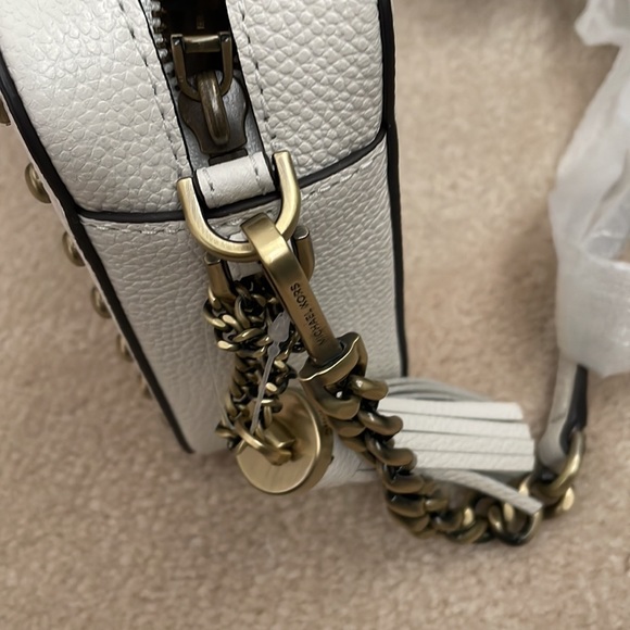 Michael Kors Crossbody white studded leather purse - Picture 4 of 10